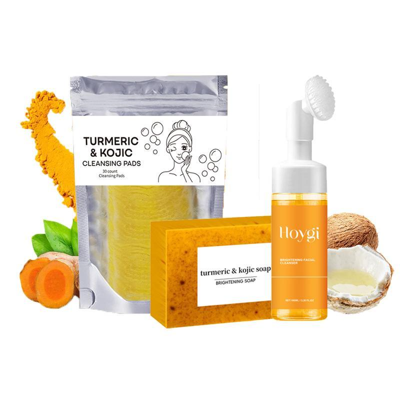 Turmeric Wash and Care Three Piece Set